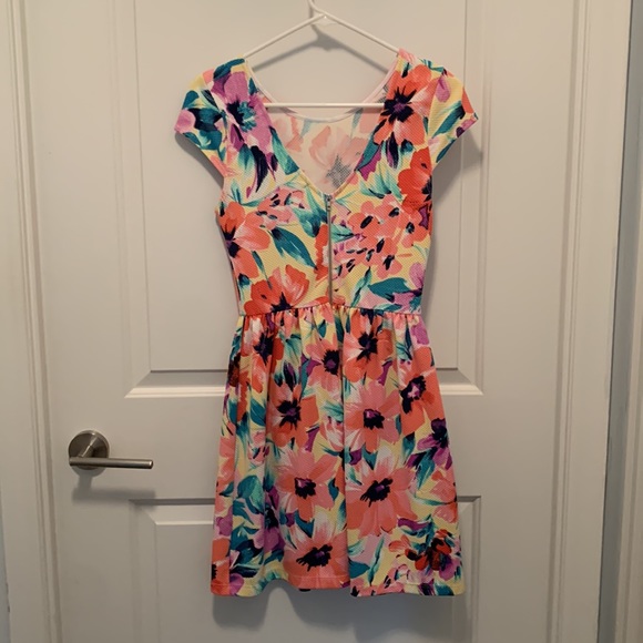 Moon Meadow Floral Dress - Size Small - Picture 2 of 3